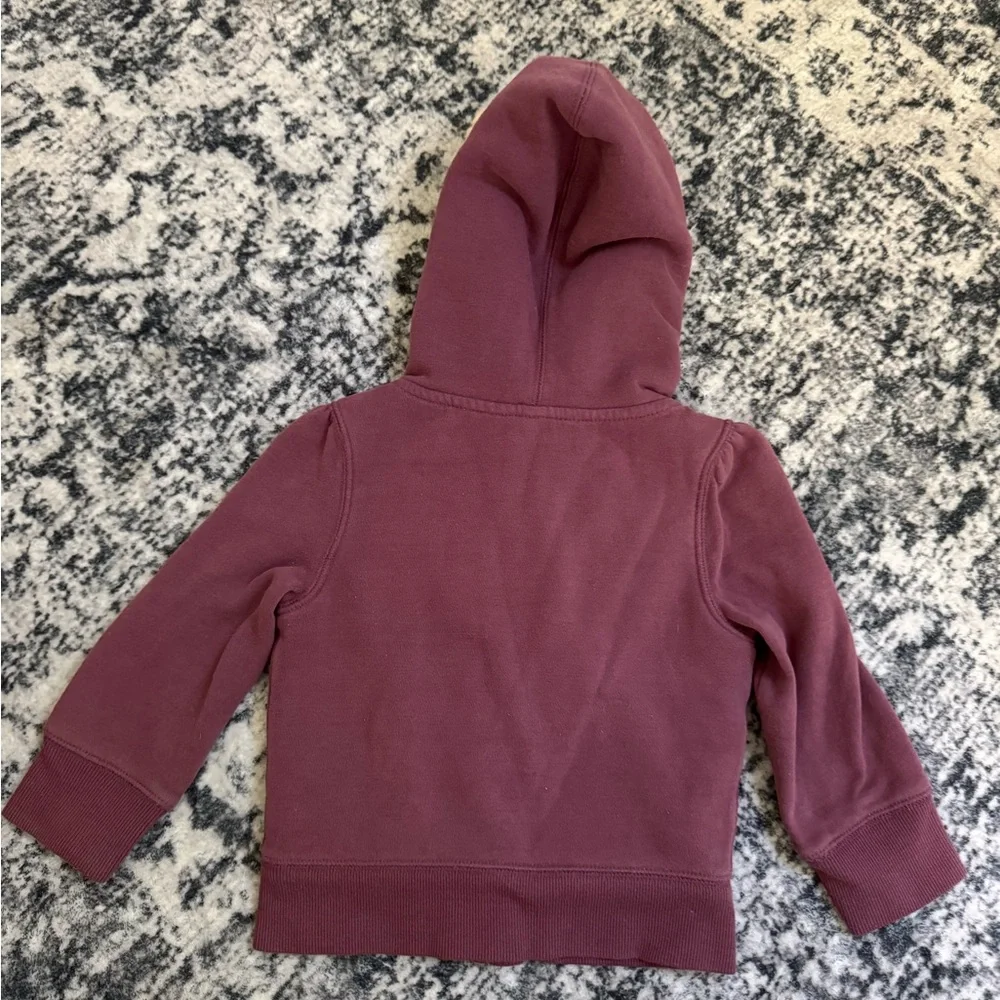GAP Baby Zip Up Hoodie with Faux Fur‎ Trim
